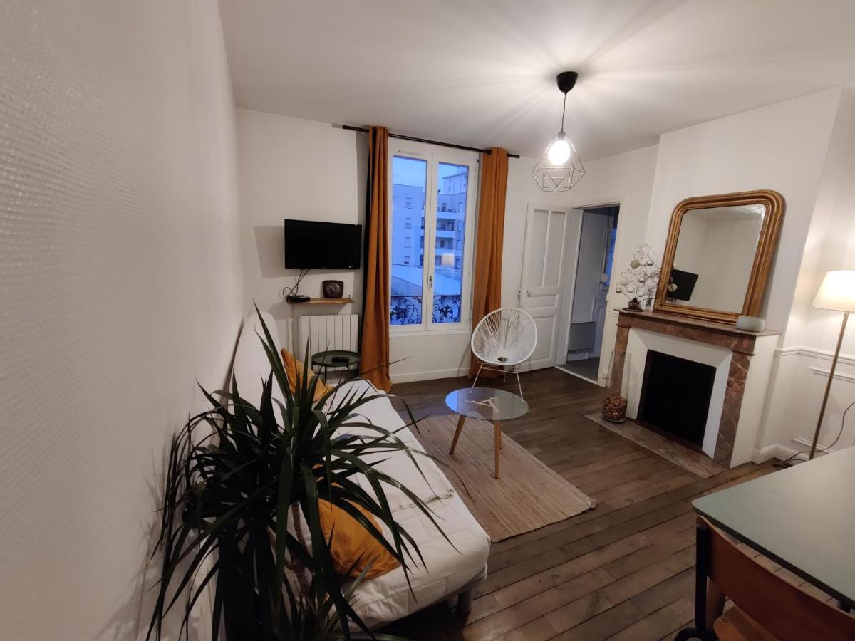 Appartement Cosy A 10 Min A Pieds De La Gare Remeš Exteriér fotografie